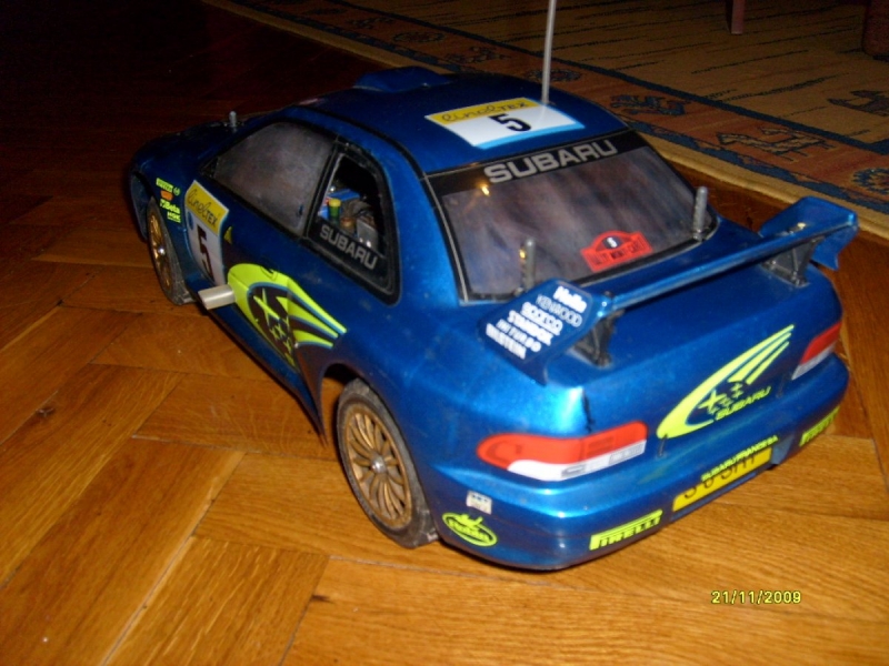 Subaru Impreza WRC vzpomínka