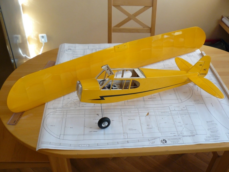 SIG Piper J-3 Cub 1219mm rozp.