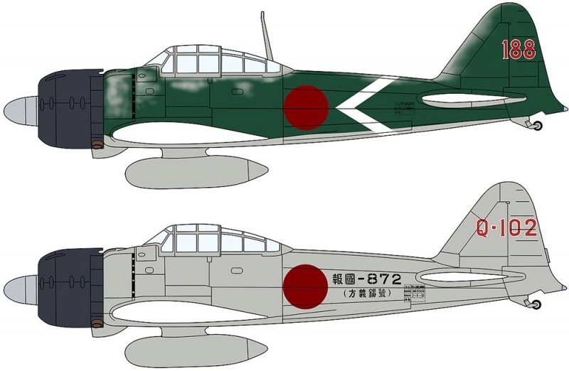 Mitsubishi A6M3 model 22a Reisen/Zero