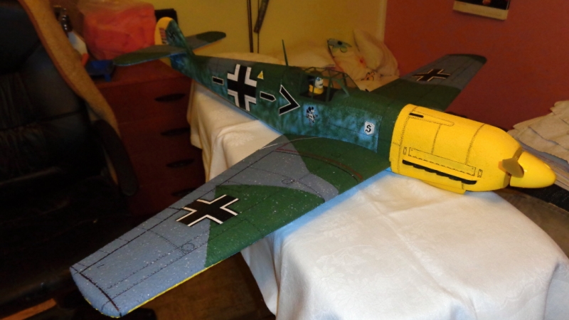 Messerschmitt Bf-109 E (1100 mm)