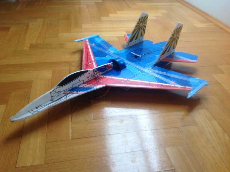 SU-27 Flanker- model již neexistuje