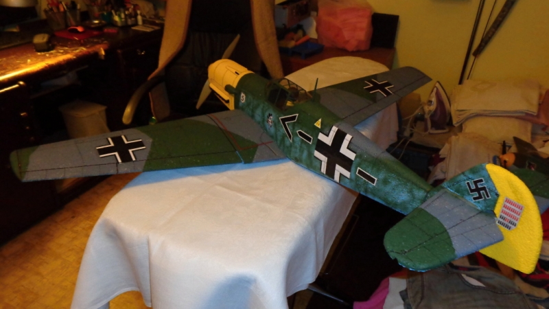 Messerschmitt Bf-109 E (1100 mm)