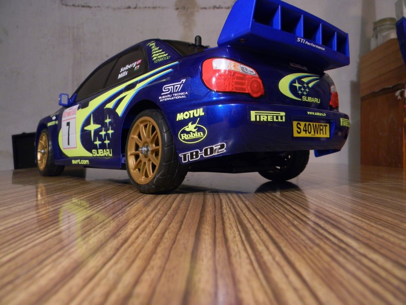 Tamiya TB-02 impreza 2003