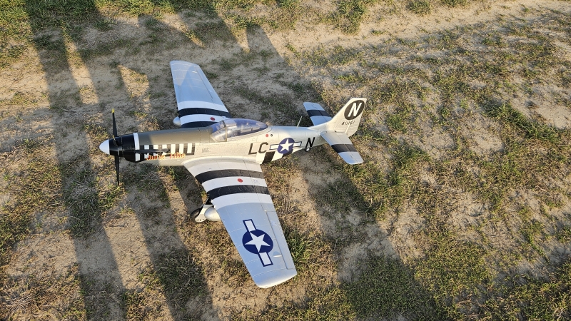 P-51D Mustang 1.2m Eflit