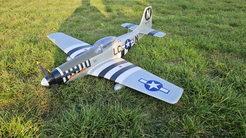 P-51D Mustang 1.2m Eflit