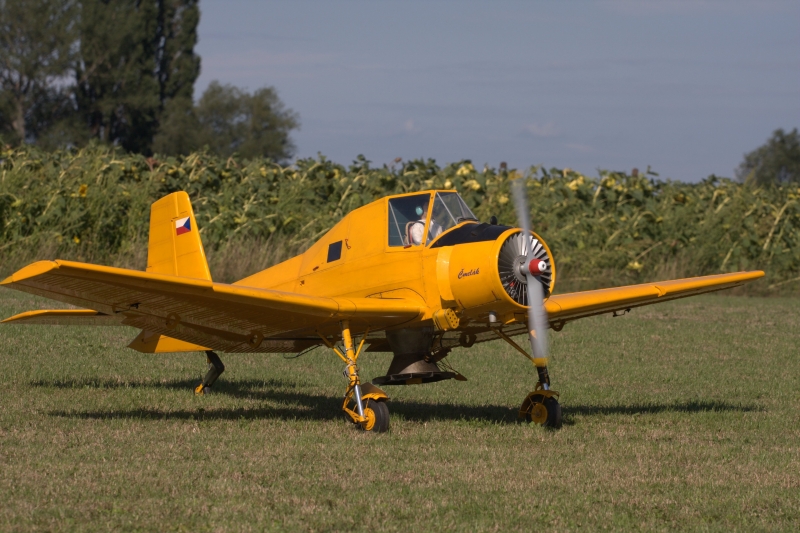 Čmelda už i s pilotem