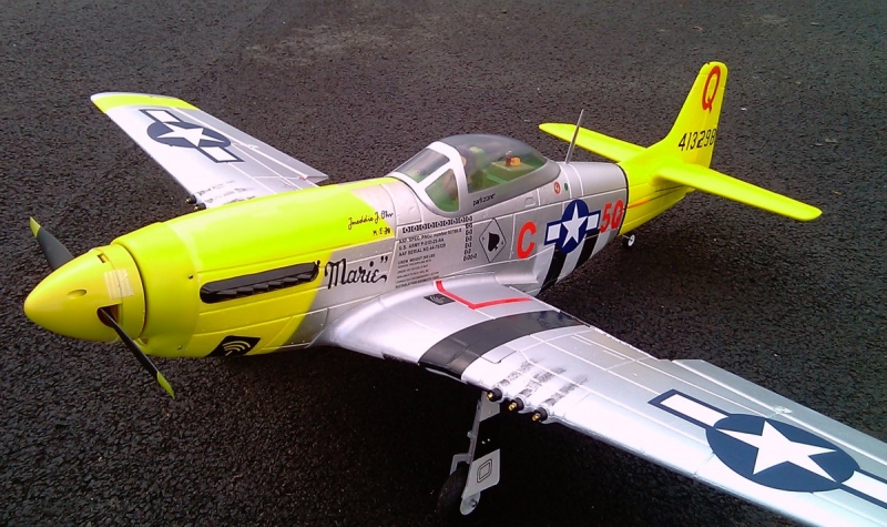 Mustang P 51 Marie