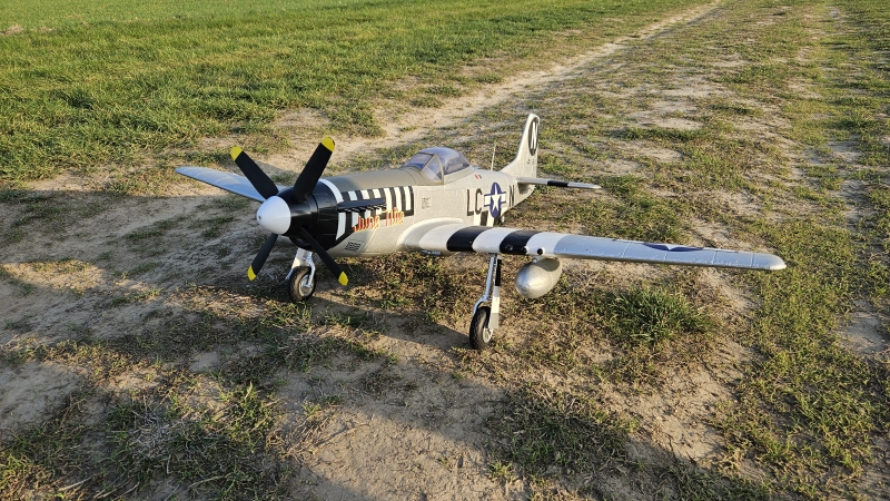 P-51D Mustang 1.2m Eflit