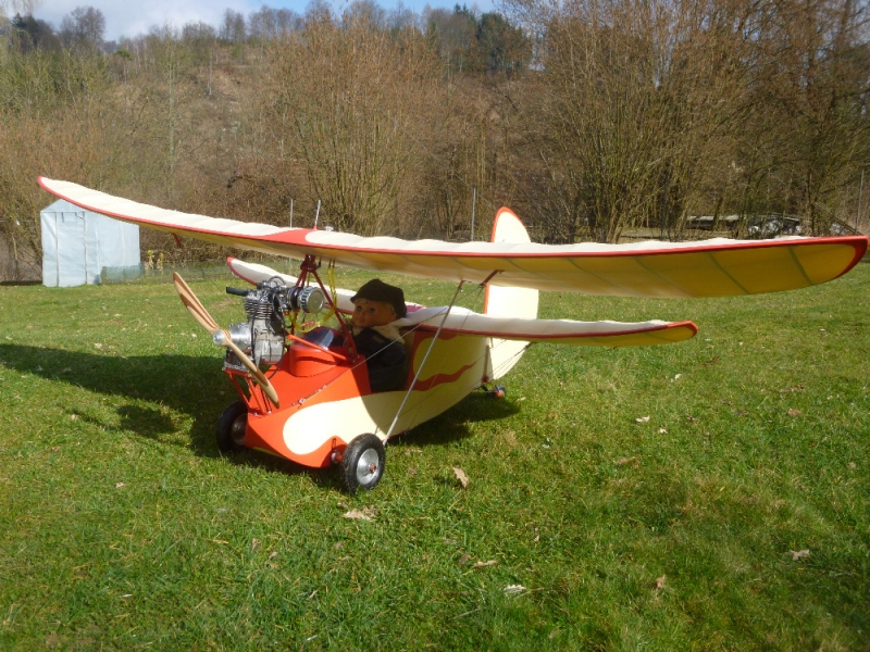 Henri Mignet HM-14 Half scale